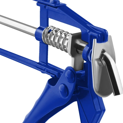 Пистолет для герметика vertextools, 225 мм, скелет 2 мм 9017-03 фото 6