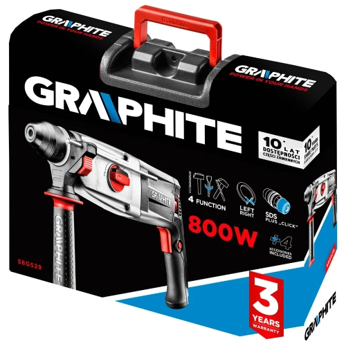 Перфоратор GRAPHITE 58G529 фото 7