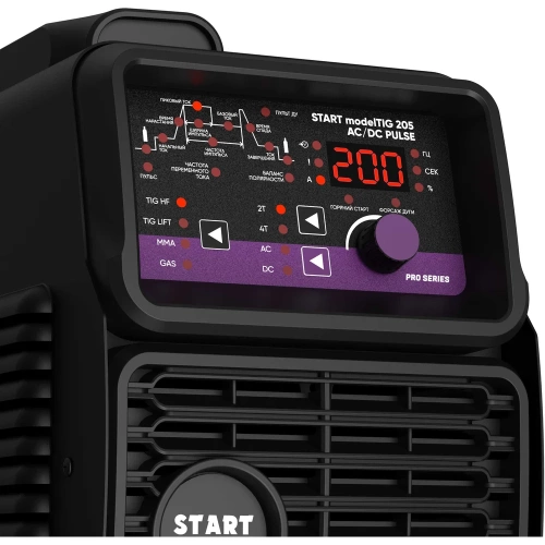 Установка аргонодуговой сварки START 205 modelTIG AC/DC TIG PULSE 3W205AP фото 5