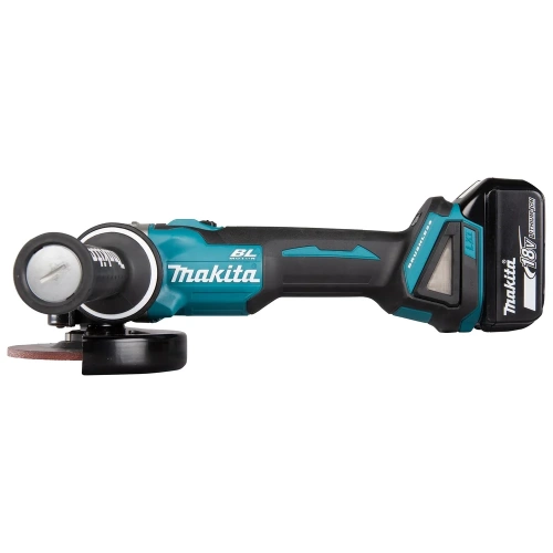 Шлифовальная угловая аккумуляторная машина Makita LXT 18В DGA504RT фото 7