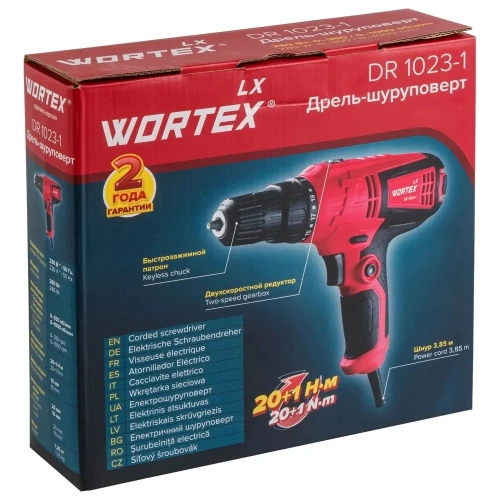 Дрель-шуруповерт WORTEX LX DR 1023-1 0334331 фото 8