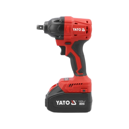 Аккумуляторный бесщёточный ударный гайковерт YATO 350 Н/м 1/2 дюйма YT-8277925 фото 3