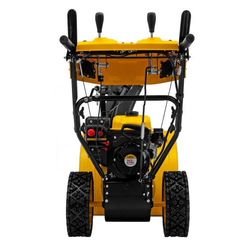 Бензиновая снегоуборочная машина SBM 610S PRO, 212 cc, электростартер, фара, обогрев Denzel фото 6