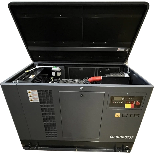Электроагрегат газопоршневой CTG CU30000TSA в кожухе 4687204619113 фото 5