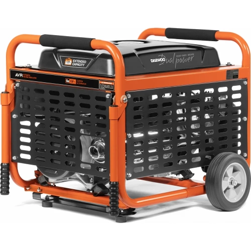 Бензиновый генератор с функцией Dual Power Daewoo GDA 9500DPE-3 фото 9