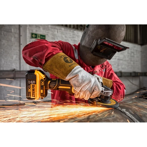 Аккумуляторная угловая шлифмашина DEWALT DCG405H2T, 18 В, 125 мм, 9000 об/мин, с 2 АКБ 5 Ач и ЗУ, в кейсе TSTAK () DCG405H2T-QW фото 10