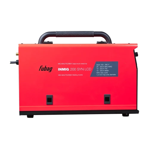 Сварочный полуавтомат инвертор FUBAG INMIG 200 SYN LCD_new display 31590, + горелка FB 250 3 m FB 250 Ergo 3m 38443 31590.1 фото 6