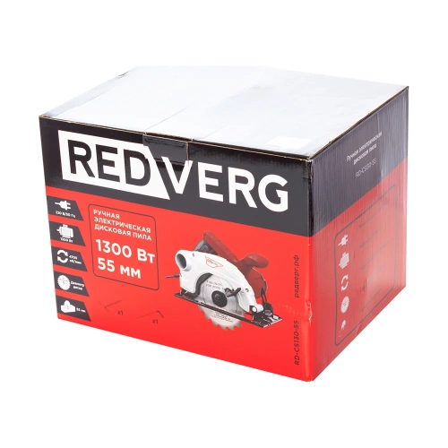 Электрическая дисковая пила REDVERG RD-CS130-55 5022678 фото 8