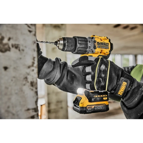 Ударная бесщеточная дрель-шуруповерт DEWALT 2 скорости, 2 АКБ 18 В XR Li-Ion DCD805E2T-QW фото 9