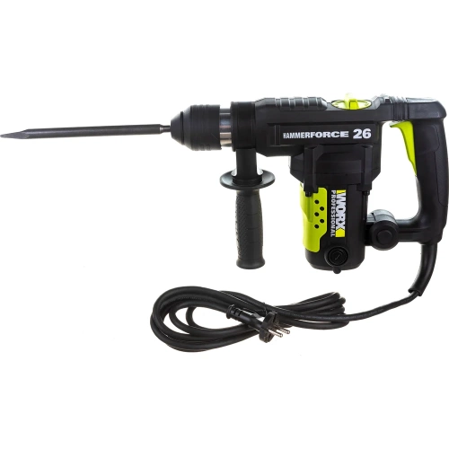 Перфоратор WORX Professional WU326P 1010Вт, SDS Plus, 26мм, 5Дж, кейс WU326P фото 4