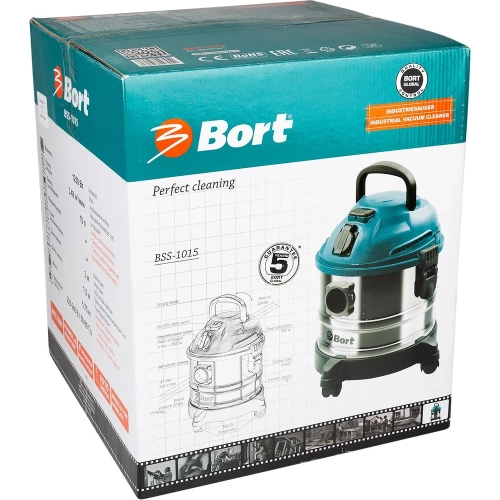 Пылесос для сухой и влажной уборки BORT BSS-1015 98297041 фото 9