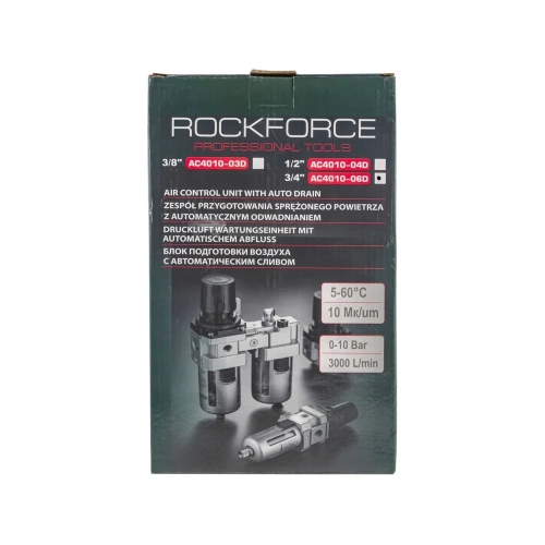 Блок подготовки воздуха Rockforce RF-AC4010-06D фото 8