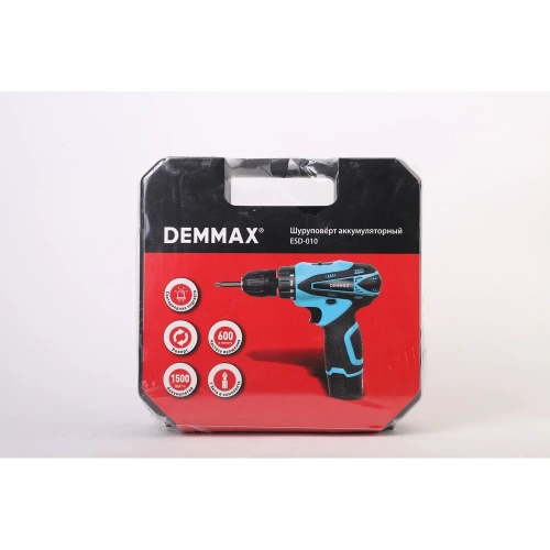 Аккумуляторный шуруповерт-дрель DEMMAX ESD-010в боксе 15750 фото 6
