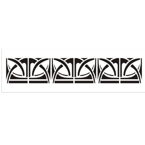Трафарет Maestro 02937-2 400х120 мм