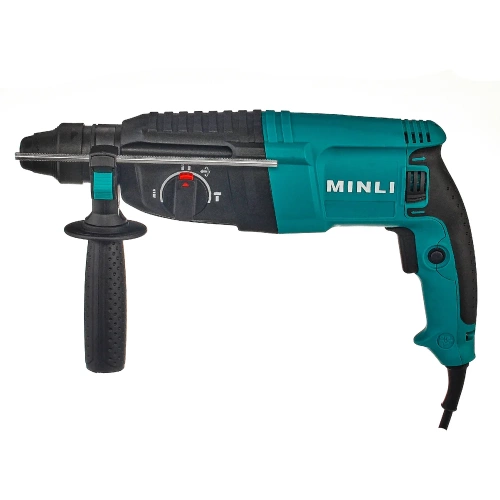 Перфоратор MINLI SDS PLUS 26мм. 800Вт / 65202 фото 5