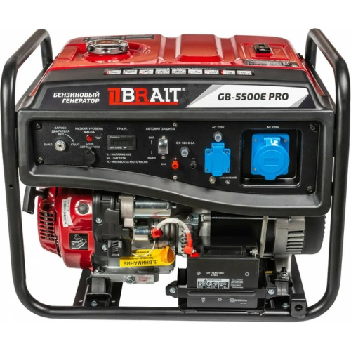 Бензиновый генератор BRAIT GB-5500E PRO 02.01.021.035 фото 3