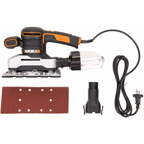 Электрическая виброшлифмашина WORX 270 Вт WX642.1 фото 6