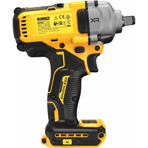 Аккумуляторный гайковерт DEWALT DCF891P2T, 18 В, 1084 Нм, 3250 уд/мин, с 2 АКБ 5 Ач и ЗУ, в кейсе TSTAK DCF891P2T-QW фото 5