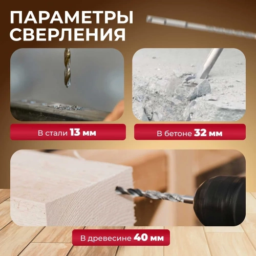 Перфоратор WORTEX RH 3231-1 RH323111129 фото 8
