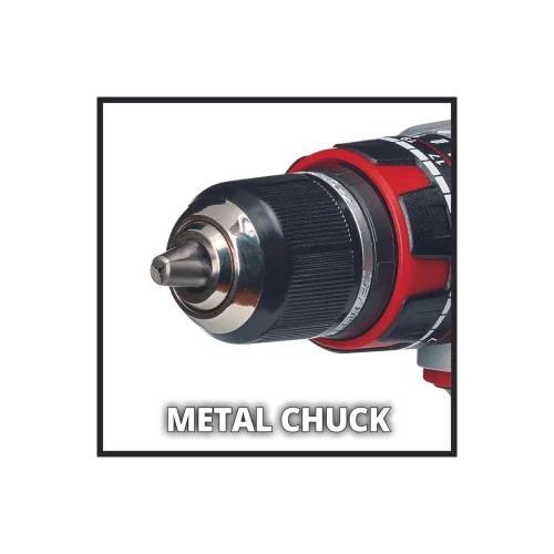 Дрель аккумуляторная ударная Einhell PXC TP-CD 18/80 Li-i BL, 18В, 80Нм, патрон 13мм, без АКК и ЗУ 4514305 фото 6