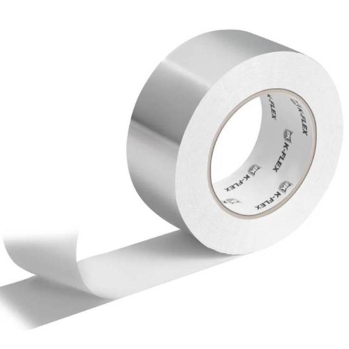 Лента алюминиевая K-flex AA 130 AD ALU 850CG020044 самоклеящаяся 50 мм 50 м
