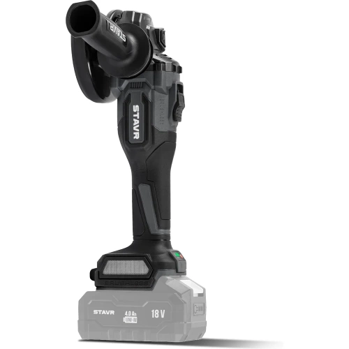 Машина углошлифовальная аккумуляторная Ставр (УШМ), 18V UNI-M, BL, 125 мм, с тормозом диска и с защитой от заклинивания Stavr SAG 18BL-125V, 9020700076 фото 8