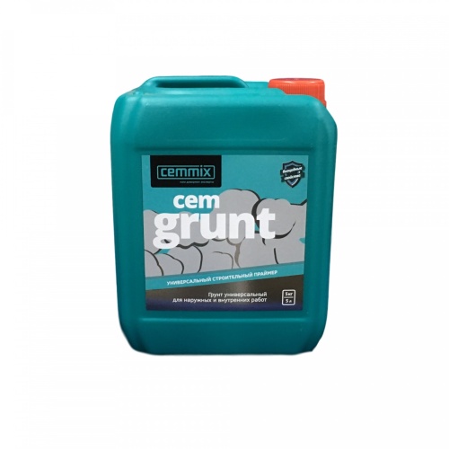 Cemmix Универсальный строительный праймер CemGrunt 5 л
