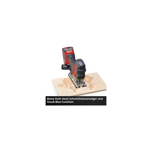 Аккумуляторный лобзик Einhell PXC TP-JST 18/135 Li BL,18В,135 мм, ход 26 мм, Quick, грибовидная ручка, без АКК и ЗУ 4321265 фото 4