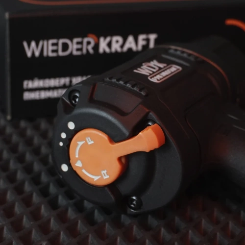 Пневматический ударный гайковерт WIEDERKRAFT 1/2", 1750 Нм, композитный корпус WDK-20450 фото 5