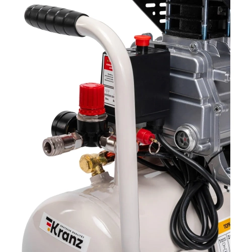 Компрессор воздушный Kranz KR-1500/24, 1500Вт, 230 л/мин, 24л KR-16-1151 фото 6