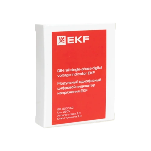 Модульный однофазный цифровой индикатор напряжения EKF VDI-G31 фото 9