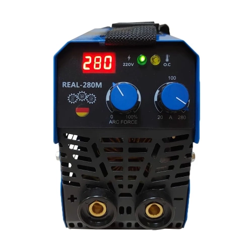 Инвертор ТД Техник E.W.G. REAL- 280М 60%ПН 280A, форсаж дуги, цифровое табло, электрододержатель, клемма масса, кабель 48