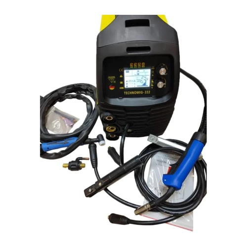 Полуавтомат ТД Техник TECHNOMIG-222 200А, 60%ПН, проф. серия, синергетика, MIG-TIG-MMA, горелка MIG 3m, горелка TIG, электрододержатель, клемма масса, кабель 50 фото 6