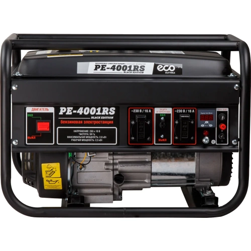 Бензиновый генератор ECO PE-4001RS Black Edition EC1565-1 фото 10