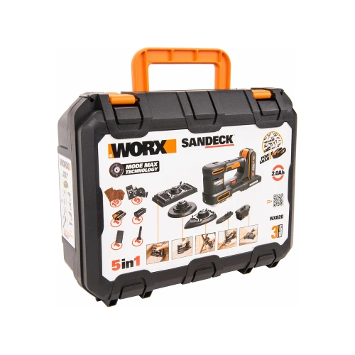 Аккумуляторная виброшлифмашина WORX WX820 фото 9