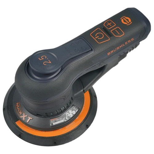 Шлифовальная машинка ручная MAXXT, 220V/50Hz, 400W, 150 мм, эксц. 2,5 мм MOS400C-2.5 фото 7