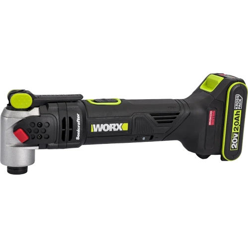 Аккумуляторный бесщеточный реноватор WORX Professional WU690.1 20 В, 2 Ач х 2, ЗУ 1.2 А WU690.1 фото 8