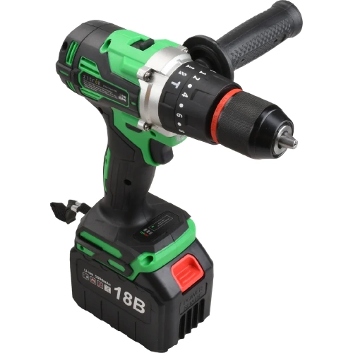 Аккумуляторная ударная дрель-шуруповерт Zitrek Green Impact 18V (18В, Li-ion 2x5.0Ач) 063-4046 фото 5