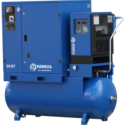 Винтовой компрессор Remeza ВК20Т-16-500Д2 на ресивере, с рефрижераторным осушителем и дополнительными фильтрами УТ-00002903 фото 4