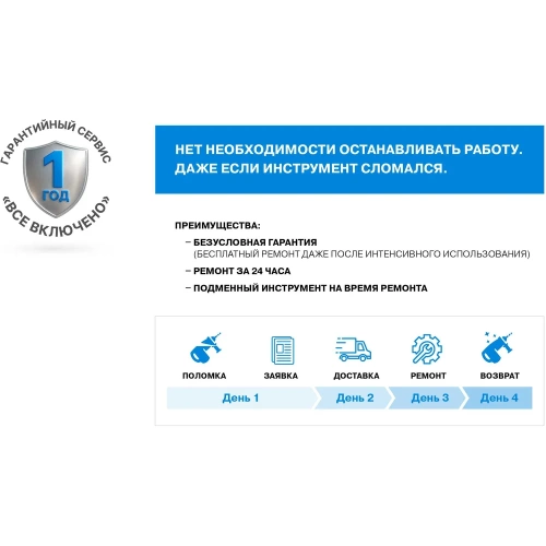 Заклёпочник аккумуляторный DCUT DCZ02821, усилие 20000Н, ход 28мм, заклёпка 4,0-6,4мм, коробка, б\акк и з\у, сервис 1года DCZ02821-SP1 фото 3