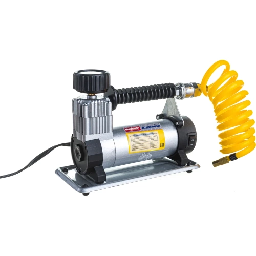 Поршневой компрессор 100PSI удлиненный шланг, в сумке 12V MEGAPOWER M-19010 фото 8