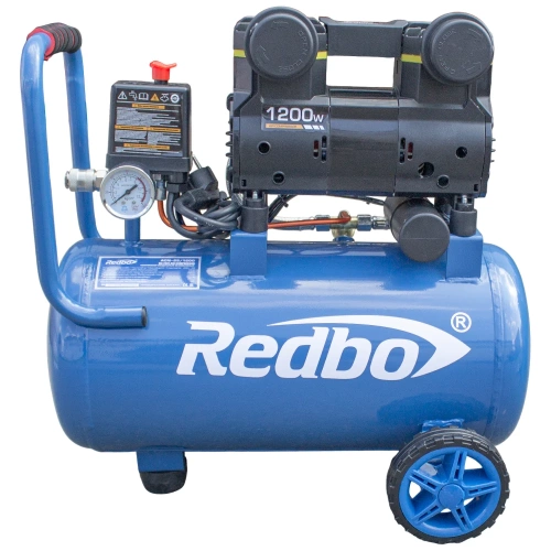Компрессор безмасляный Redbo ACN-25/1200, 1.2кВт, 105л/мин, 25л, 2цил 39773 фото 5