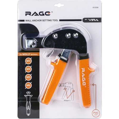 Пистолет для дюбелей и анкеров Молли RAGE VIRA 810208 фото 7