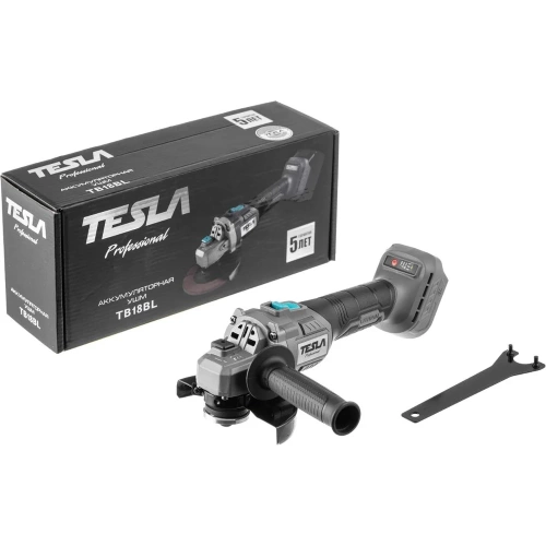 Аккумуляторная УШМ Tesla TB18BL TO 18В LiION 125mm 7500об/мин 834612 фото 11