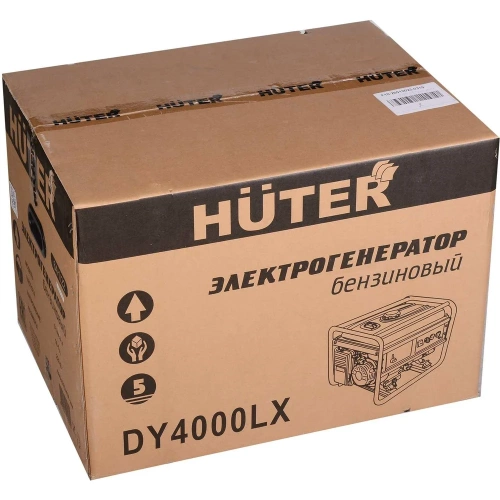 Бензиновый генератор Huter DY4000LX - электростартер 64/1/22 фото 8