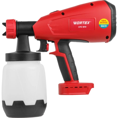 Аккумуляторный краскораспылитель WORTEX CPS 1810 ALL1 0333262 фото 5