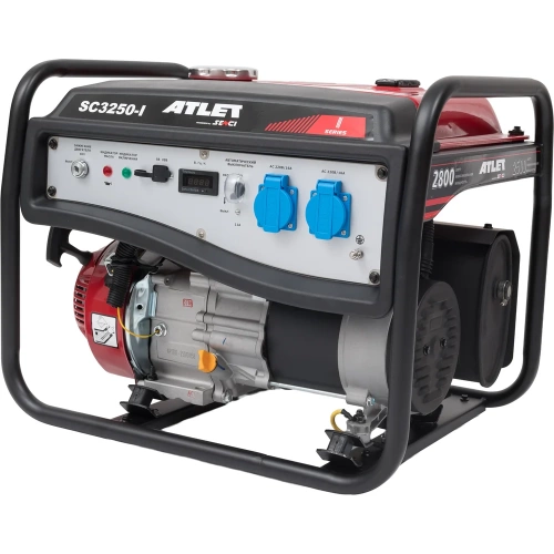 Бензиновый генератор ATLET (2.8кВт ручной стартер) SC3250-I фото 5