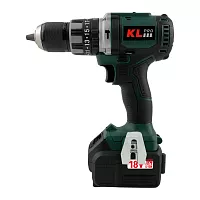 Ударная бесщеточная дрель-шуруповерт KLPRO 18 В/5.0 Ач, 70 Нм 11988 KLDM18BH-50