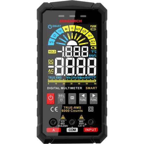 Цифровой мультиметр Ermenrich (Эрменрих) Zing TC26 82987