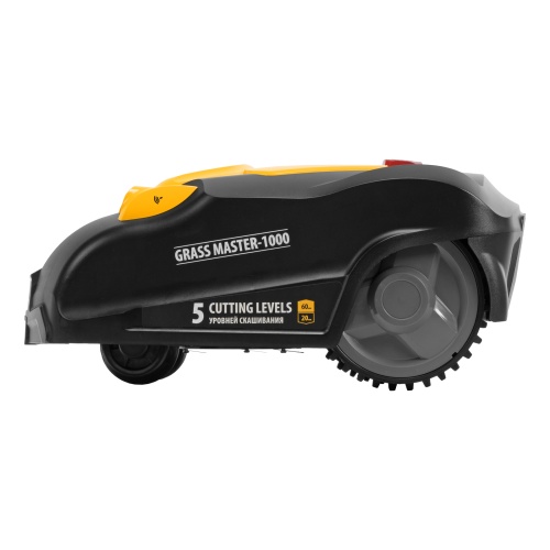 Робот-газонокосилка Grass Master 1000  1000м², 3Ач, 28V, LCD дисплей, Wi-Fi Denzel фото 4